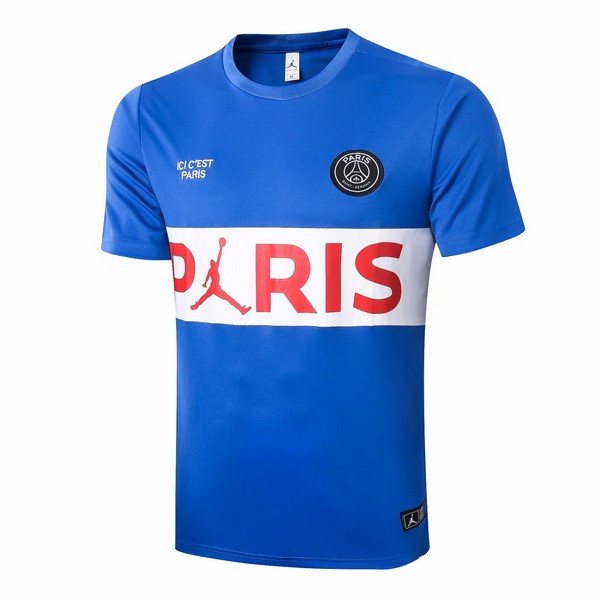 Trainingsshirt Paris Saint Germain 2020-21 Blau Weiß